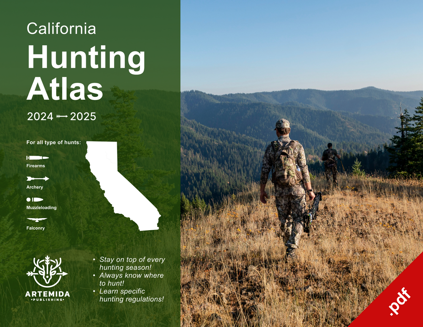 California 2024-2025 Hunting Atlas (Digital)